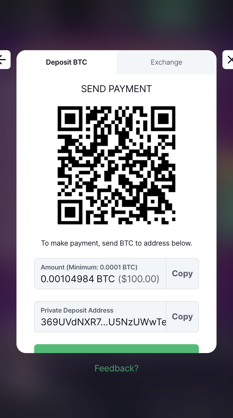 making a deposit at bitstarz casino