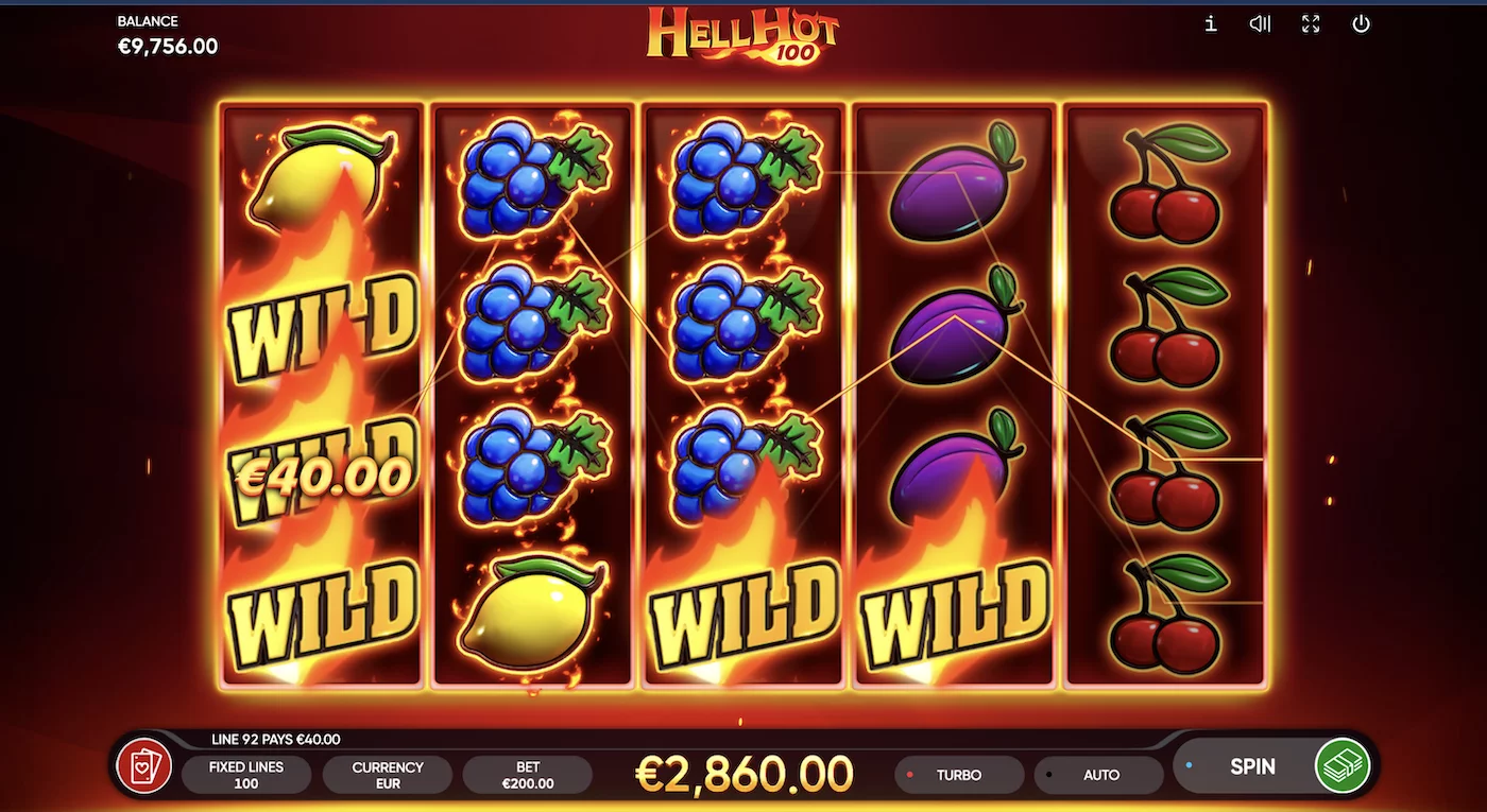 hell hot 100 slot