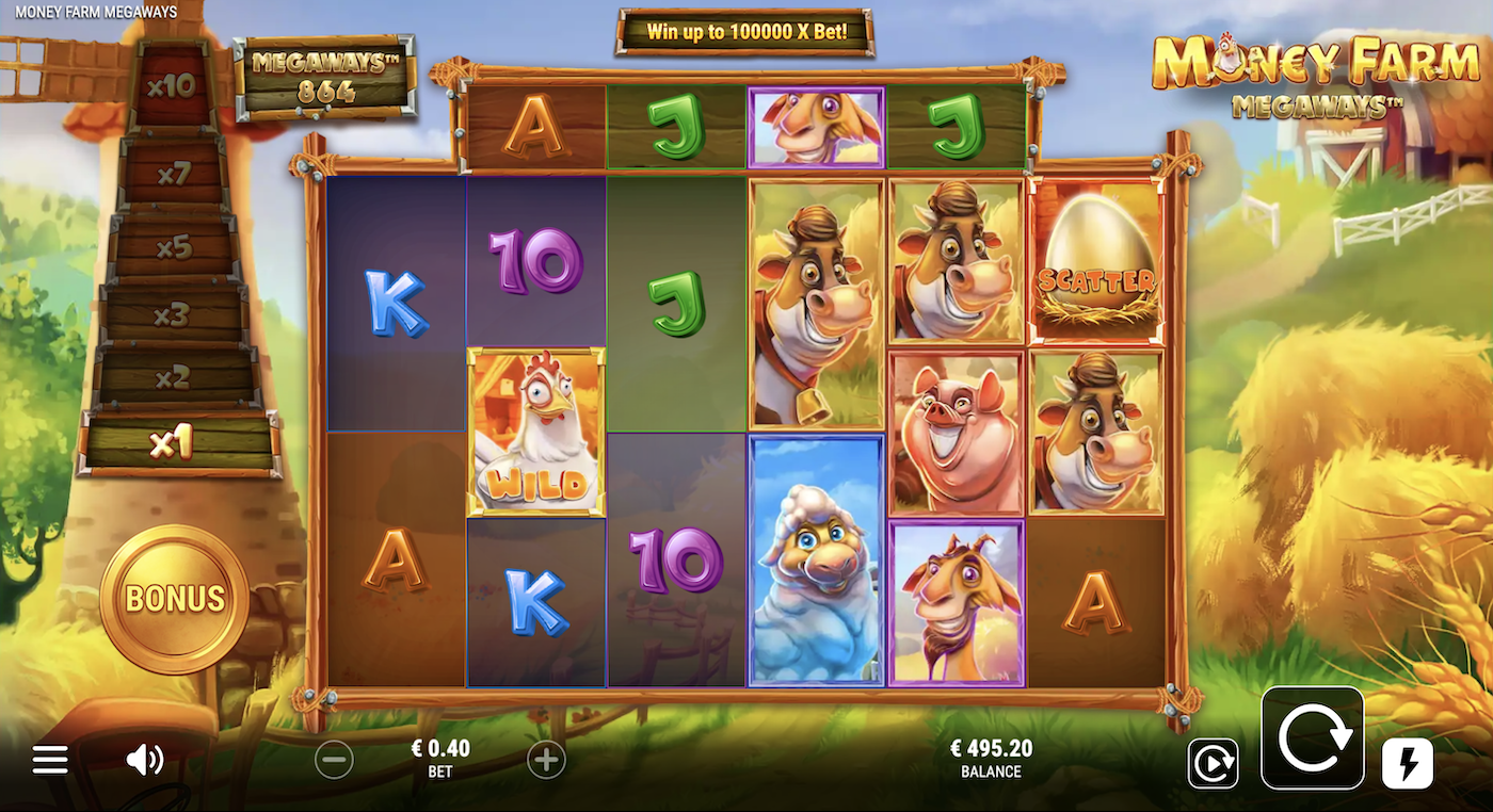 Money Farm Megaways slot