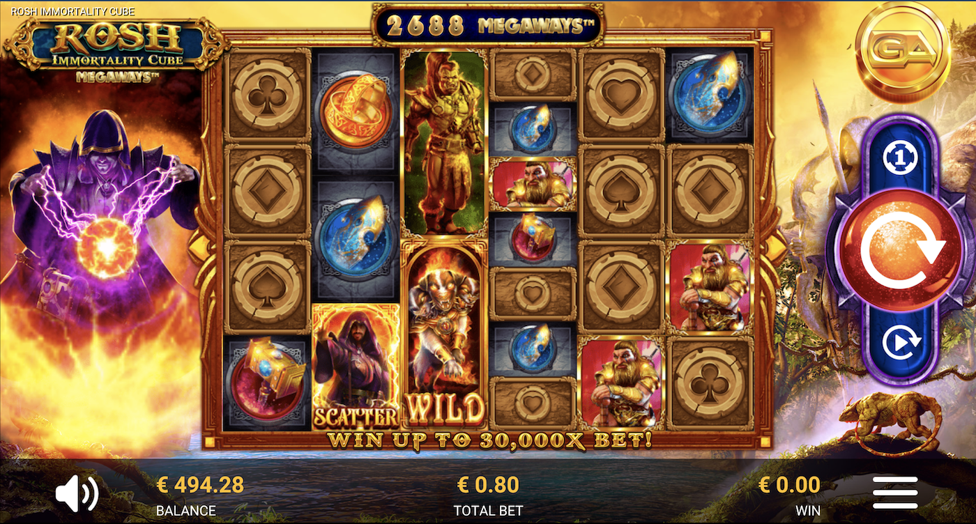 Rosh Immortality Cube Megaways slot